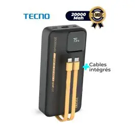 Powerbank TECNO - 20000mAh