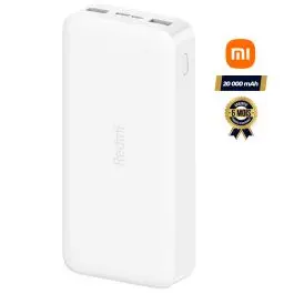 Power Bank - Redmi 20000 Mah - USB-C et Micro USB - 18 watts